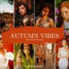 AUTUMN VIBES Lightroom Mobile and Desktop Presets Rustic Instagram Filter Warm dl presets