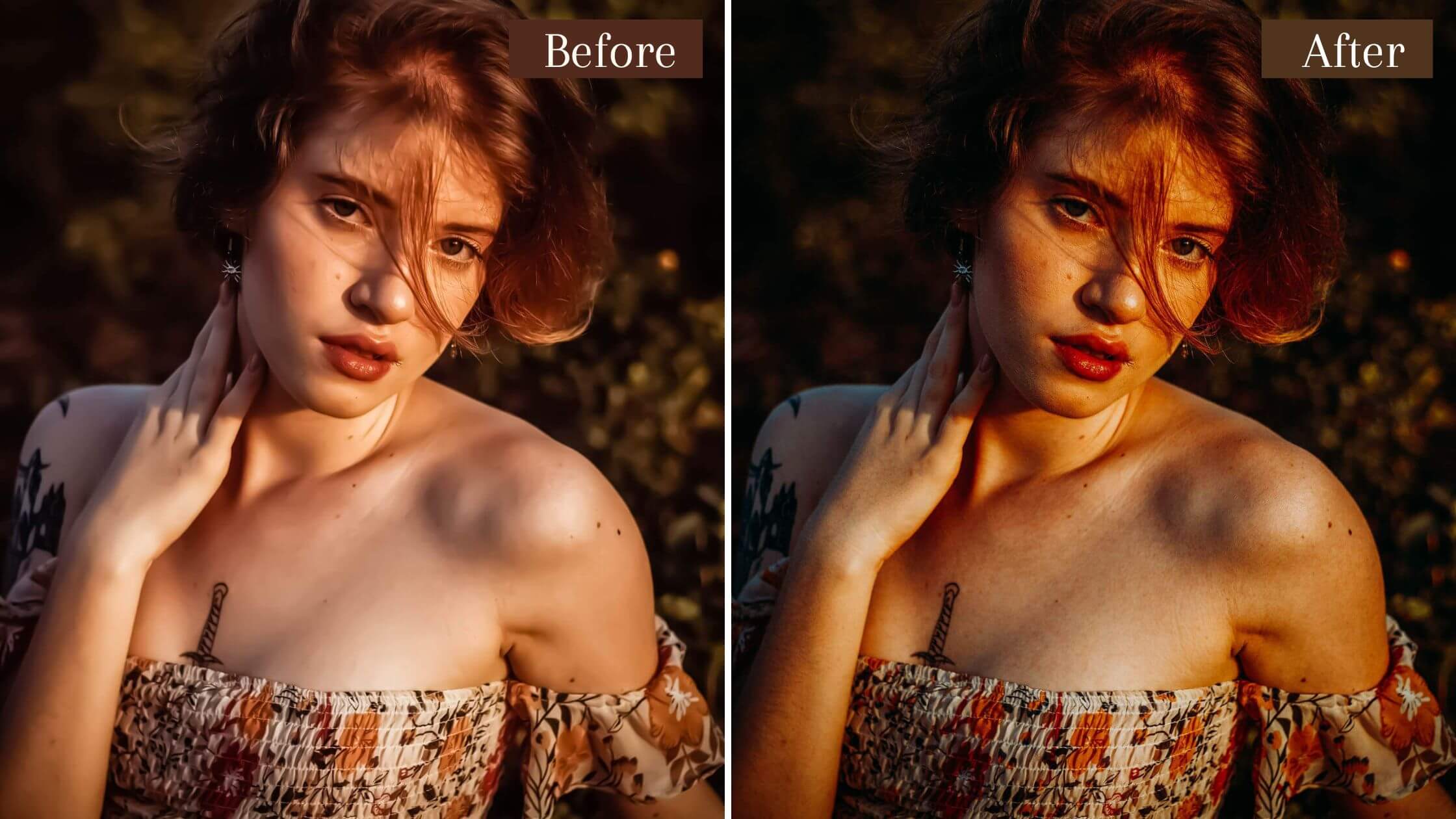 AUTUMN VIBES Lightroom Mobile and Desktop Presets Rustic Instagram Filter Warm - Imagem 9