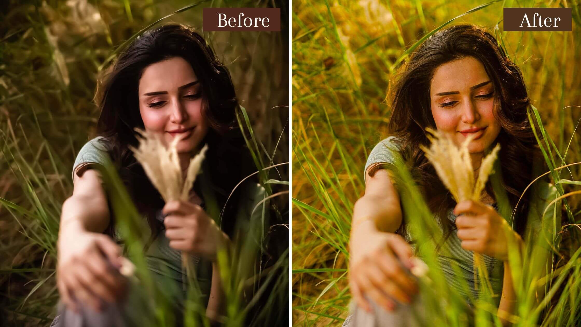 AUTUMN VIBES Lightroom Mobile and Desktop Presets Rustic Instagram Filter Warm - Imagem 4