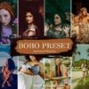 Boho Style Lightroom Presets Desktop & Mobile Brown Influencer Preset - DL Presets
