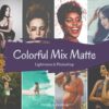 Colorful Mix & Matte Presets Lightroom Desktop & Mobile Plus Adobe Camera Raw - DL Presets