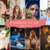 Fashion Luxe Presets Lightroom Influencer Preset Minimal Desktop & Mobile (1)