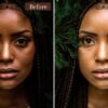 Perfect Portrait Presets Lightroom Mobile & Desktop Face Bright Color Vibrant Selfie - Imagem 4