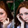 Portrait Retouching Presets Lightroom Mobile & Desktop Face Bright Beauty Selfie Makeup Retouch insta - Image 7
