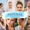 Presets Natural Filter Lightroom Mobile & Desktop No Filter Bright Clean Influencer