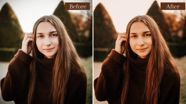 Rustic Fall Lightroom Presets Pack for Desktop & Mobile, Moody Warm Tones - Image 11