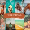 Tropical Lightroom Presets for Summer Travel Influencer Lifestyle Filters - Dl Presets (1)