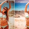 Tropical Lightroom Presets for Summer Travel Influencer Lifestyle Filters - Image 11