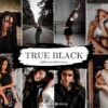 True Black Presets Lightroom Mobile & Desktop Minimal Black Filter Street Presets -DL Presets