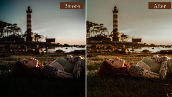 True Fall Presets Lightroom Mobile & Desktop Rustic Golden Presets Warm - Imagem 3