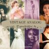 Vintage Analog Presets Lightroom Mobile & Desktop Retro Preset Old Photo