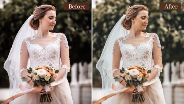 Wedding Lightroom Presets Boho Couple Moody Cream Wedding Filter - Image 4